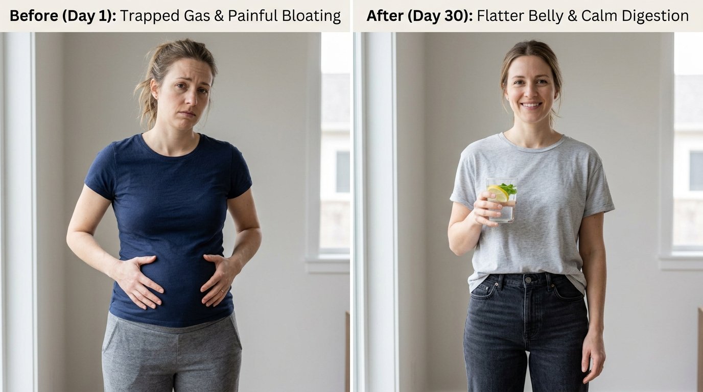 Finessa Bloating Before and After Results