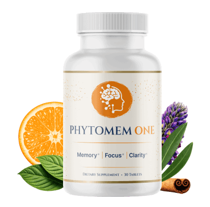 Phytomem One Official Supplement Bottles – Brain & Memory Support